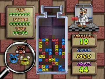 Dr. Mario 64 (USA) screen shot game playing